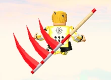 Triple-Bladed Scythe Sword