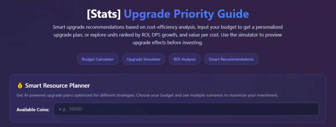 Anime Last Stand Upgrade Priority Guide – Spend Smarter, Power Up Faster cover