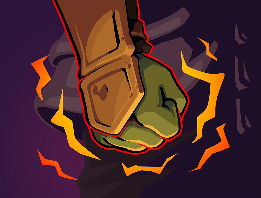 Aggression card artwork