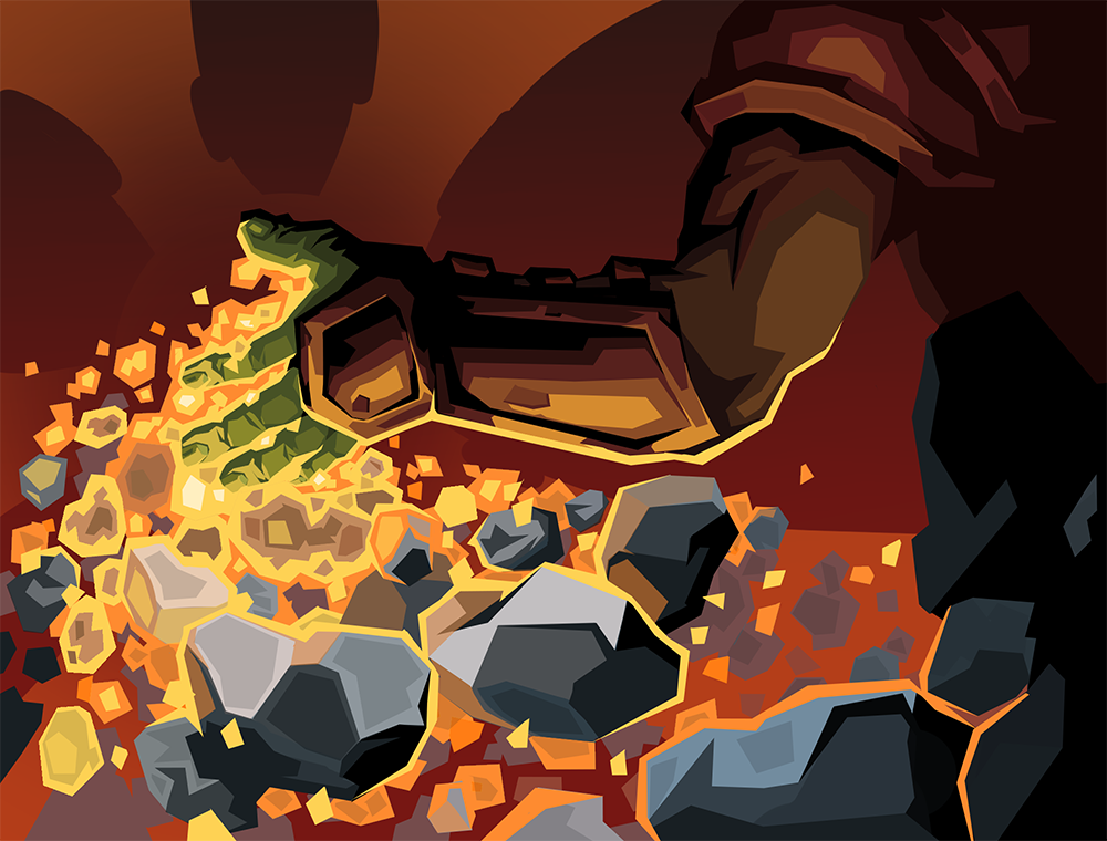 Ashen Strike card artwork