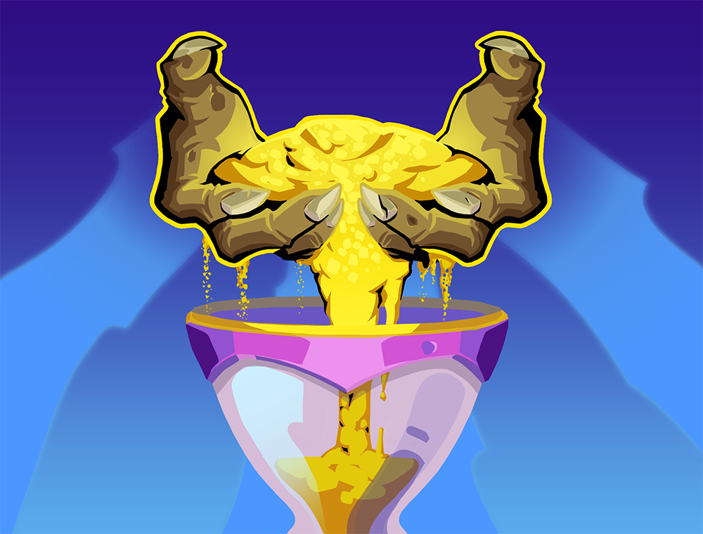 Borrowed Time card artwork