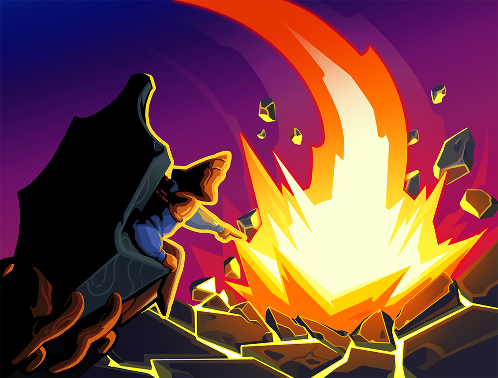 Falling Star card artwork