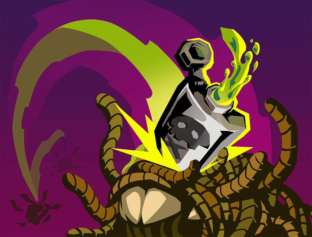 Bouncing Flask card artwork