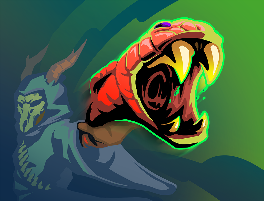 Snakebite card artwork