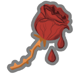 Blood-Soaked Rose relic icon