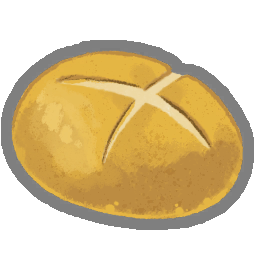 Bread relic icon